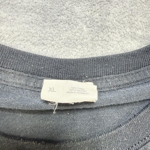 Utah Utes Shirt Mens XL Black Jerzees 125 Years Football Anniversary NCAA Tee - Picture 4 of 8